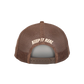 BROWN AND BEIGE CAP