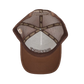 BROWN AND BEIGE CAP